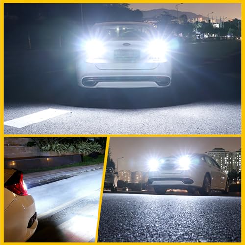 Ruiandsion 2pcs 1157 LED Bulb White 6V BAY15D 5050 12SMD LED Light Bulbs for Back Up Reverse Lights Brake Lights Tail Lights,Non-polarity - color: White, size: 1157/BAY15D
