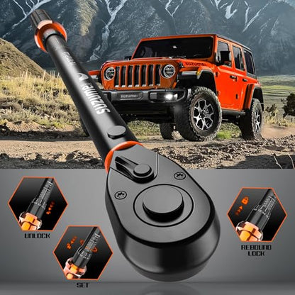 SUZUME 3PCS Torque Wrench Set 72 Teeth Dual-Direction Adjustable Torque Wrench Dual-Scales 1/4 & 3/8 & 1/2-Inch ±3% Accuracy Click Torque Wrenches for Bicycle, Motorcycle, Car,Maintenance - size: 10-170Ft.Lb,5-45Ft.Lb,20-220In.Lb, style: 1/2 3/8 1/4-Inch