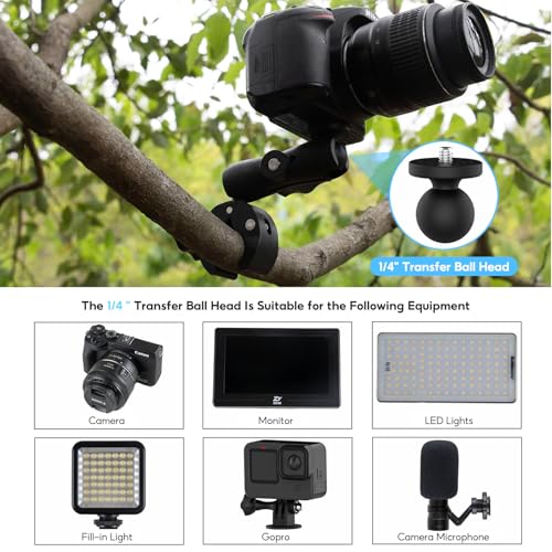Reflex Camera 23 in 1 Motorcycle Action Camera Accessories Kit Compatible with GoPro Hero 13 and Hero 9-12, DJI Osmo Action 2, 3, 4, Pro 5, Insta360 Ace Pro/Ace Pro 2 Akaso and Other Sports Cameras - size: 23-in-1-Kit