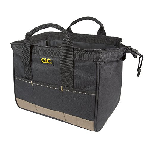 Custom Leathercraft1161 12 in. Standard Big Mouth Bag, 14 Pocket