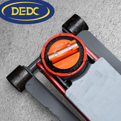 DEDC Universal Aluminum Grooved Magnetic Jack Pad, Jacking Puck Pinch Weld Frame Rail Adapter, Oil Change Mush Haves, Change Tire Repair Tires Oil Must Have, for Car SUV Truck Pickup Sedan MPV Wagon - size: Orange 1 Pc