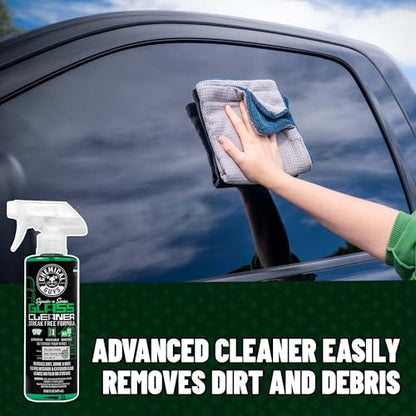 Chemical Guys Glass Cleaner Signature Series - Ammonia-Free Window and Mirror Spray for Cars, Trucks, SUVs, and RVs - Safe for Tinted Glass, Windshields, Household Windows & Interior Surfaces - 16 oz - style: 16 oz