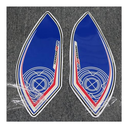 Motorcycle Tank Pads for BMW S1000RR S1000 RR 2009 2010 2011 2012 2013-2018 Protector Anti Slip Tank Pad Sticker Gas Knee Grip Traction Side Decal - color: D