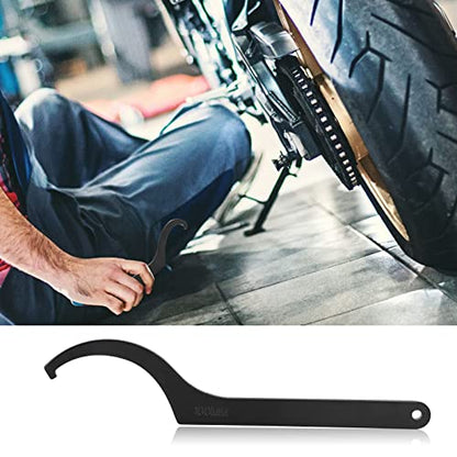 Chain Adjuster Tool Rear Hub Eccentric Wrench Tool for Ducati 748 848 916 996 998 1098 1198 1199 1299 V4 Spanner Wrench Hypermotard 796 821 939 950 1100 Monster with Single-Sided Axle Swingarm