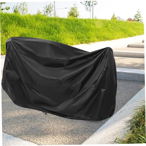 Alipis Motorcycle Cover XXL Tarpaulin Protective Bag Portable Dust Sunscreen Protection for Features Lockhole for Security