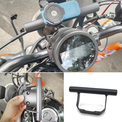 Motorcycle GPS Navigation Bracket 22mm Handlebar Mounting Adapter for Ho-nd-a Rebel 300/500 (CMX300/CMX500) 2017-2021 Handlebar Expansion Phone Rack