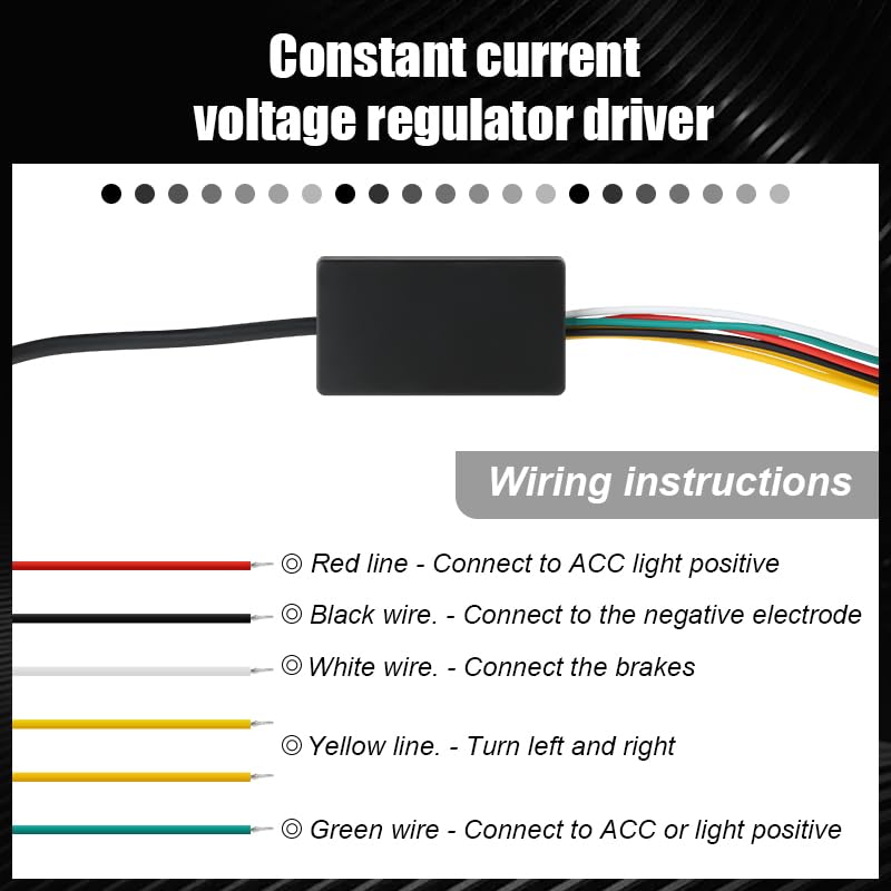 Car Taillight Turn Signal Strip Light, 47.24 in, 51.18 in, High Brightness, Red (51.18in) - size: 51.18in