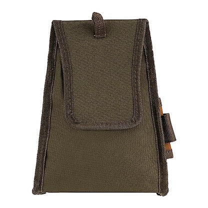 Bucket Boss Fastener Tool Pouch with FlapFit in Brown, 54160, Green - size: (Pack of 1)