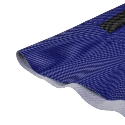 Electric Dirt Bike Seat Cover for Tutti Soleil 01,Black Stripe Non-Slip Motorcycle Cushion Cover for Tuttio Soleil01-Blue - color: Blue