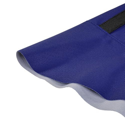 Electric Dirt Bike Seat Cover for Tutti Soleil 01,Black Stripe Non-Slip Motorcycle Cushion Cover for Tuttio Soleil01-Blue - color: Blue