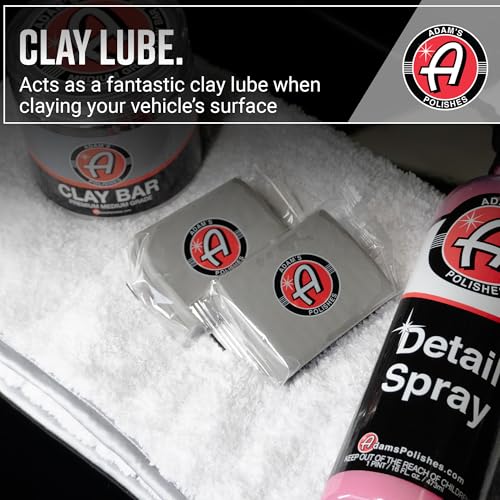 Adam's Detail Spray (16 fl. oz) - Quick Waterless Car Detailer | Polisher Clay Bar & Car Wax Booster | Adds Shine & Gloss Depth - size: 16 fl. oz