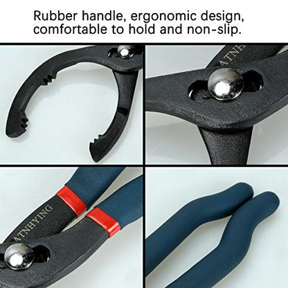 Large Adjustable Oil Filter Wrench, Universal Oil Filter Removal Tool, 16 Inch - size: 16"