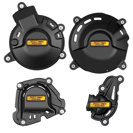 Motorcycle Engine Cover Protection Case Motorbike Engine Guards Anti-Fall Protector Case for Yamaha MT-09/MT-09 SP/FZ-09/TRACER/TRACER GT/Scrambler 2021-2025, XSR900 2022-2025 - color: Set B