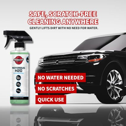 Renegade Products Notorious Waterless Wash for Auto Detailing Scratch Free Clean Mint Scent 16 oz