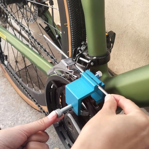 Chain Alignment Tool Suitable for Motorcycle ATV Dirt Bike Scooter Sprocket Chain Maintenance Quick Accurate Alignment Tool (Blue) - color: blue