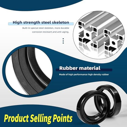Motorcycle Fork & Dust Seal For Suzuki DR-Z400 SM SuperMotard 400 DRZ400 DRZ DR-Z 400 47x58x11 Front Fork Suspension Damper Dust Cover