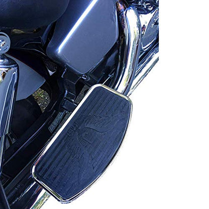 Motorcycle Floorboard Front/Rear passenger foot pegs for Honda Magna VF250/VT250/VF750 1994-2013 Yamaha V-STAR DragStar XVS 650 / Virago XV125/250/400 Pair (Reat) - size: Rear