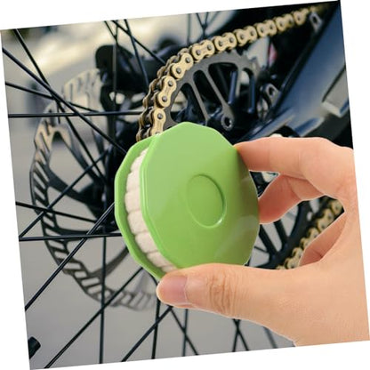 2pcs Chain Lubrication Tool Roller Design Bike Chain Oiler for Easy Maintenance and Performance for Mountain and Road