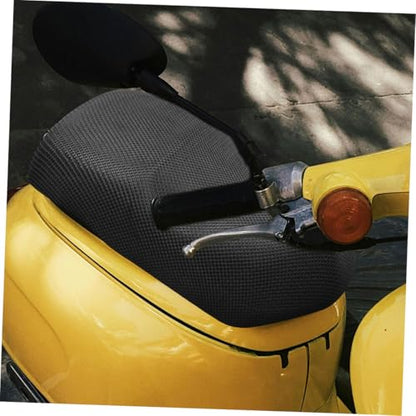 Vaguelly Motorbike Seat Cover Mesh Motorcycle Seat Cushion Pad Breathable Insulated Motorcycle Accessory