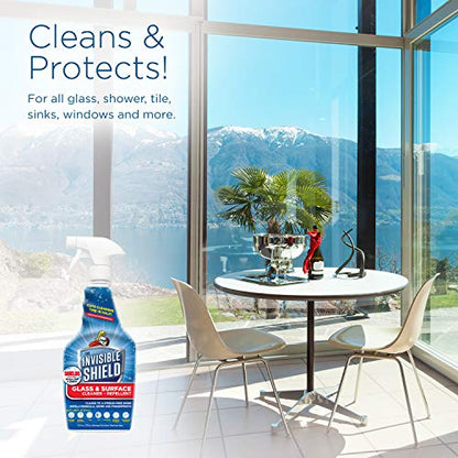 Invisible Shield Glass & Surface Cleaner and Repellent 32 fl. oz. Cleans and Protects against future dirt on multi surfaces by UNELKO- Clean-X (2) - style: 32 Fl Oz (Pack of 2)