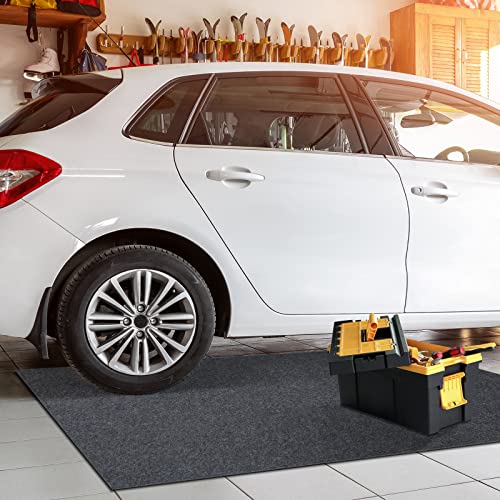 TREETONE Oil Spill Mat, 3 x 6 Ft, Premium Absorbent Oil Pad. Contains Liquids, Protects Garage Floor from Spills, Drips, Splashes and Stains. Washable, Reusable, Waterproof Rubber Parking Mats - size: 3 x 6 Feet