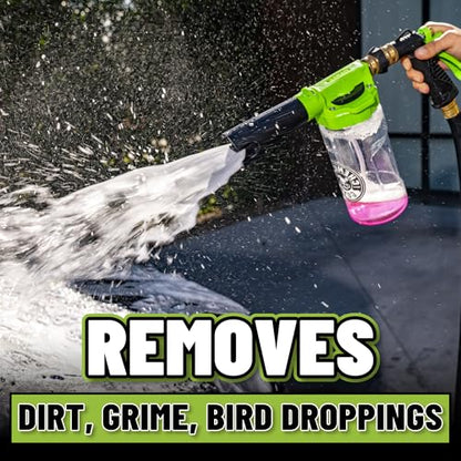 Chemical Guys TORQ Foam Blaster 6 - Foam Cannon Garden Hose Attachment, Easy to Use, Sprays Thick Suds for Safe Washing Trucks, SUVs, Motorcycles, RVs, and Other Vehicles - size: FOAM BLASTER ONLY