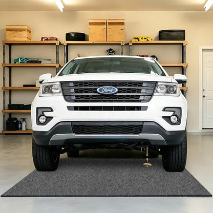 Oil Spill Mat 60"x72" Garage Floor Mat for Under Car,High Absorbent Oil Pad Maintenance Mat for Oil Change,Washable Reusable,Protect Garage Floor from Oil Drip,Waterproof TPE Backing Contain Liquid - size: Garage Floor Mat 5' x 6'-1PK