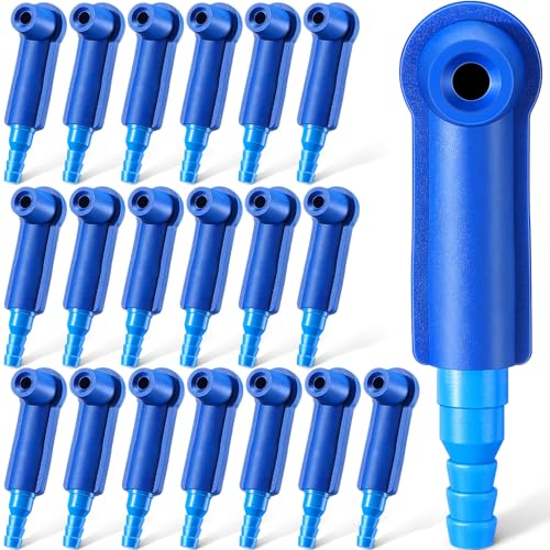 20 Pcs Brake Bleeder Adapter Joint Kit Exchange Tool Connector Brake Fluid Bleeder Car Oil Bleeding Pump Exchange Adapter for Cars Trucks Vehicles System Bleeding Tools