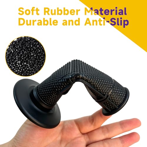HIAORS 7/8" Dirt Bike Handle Grips Replacement for Surron Light Bee X S Electric Dirt Bike, Throttle Grips for Sur Ron LBX Segway X160 X260 Talaria Sting R MX3 MX4 E-Ride Pro SR S SS 2.0 E-Bike Parts