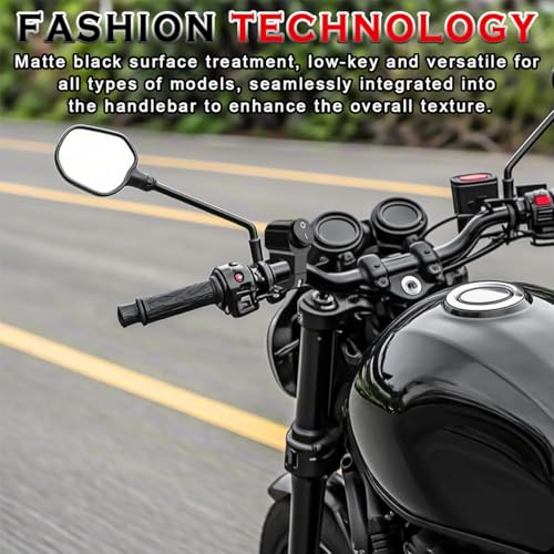 2PCS 7/8" Motorcycle Handlebar Switch 12V Aluminum Alloy Handlebar Switches Black Push Button ON Off with Crimp Connectors Hex Key Allen Wrench for ATV UTV Bike Scooters Headlight (22mm) - color: Black Push Button