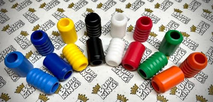 Bung King Replacement Delrin Crash Bar Slider End With Bolt,GREEN, 2.0"