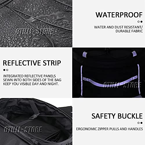 Universal Motorcycle Tail Bags Luggage Rack Top Cases Tailbag For BMW R1200GS R1250GS ADV/LC F700GS F750GS F800GS F850GS F650GS G310GS ADV F900XR 2022 waterproof bag