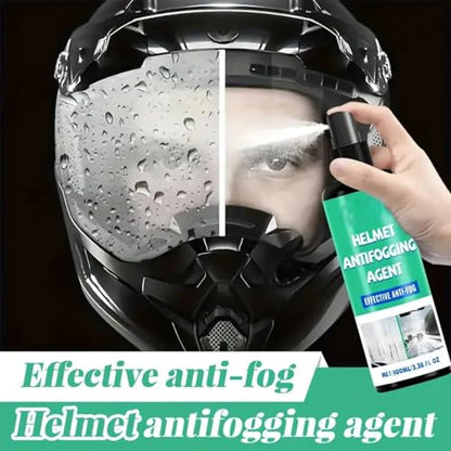 2PCS Anti Fog for Motorcycle Helmet Visor, Safe Streak-Free Lens Cleaner, Anti-Fog Motorcycle Helmet Defogger for Instant Fog Removal Safe Clear Visibility Goggles Football Hockey