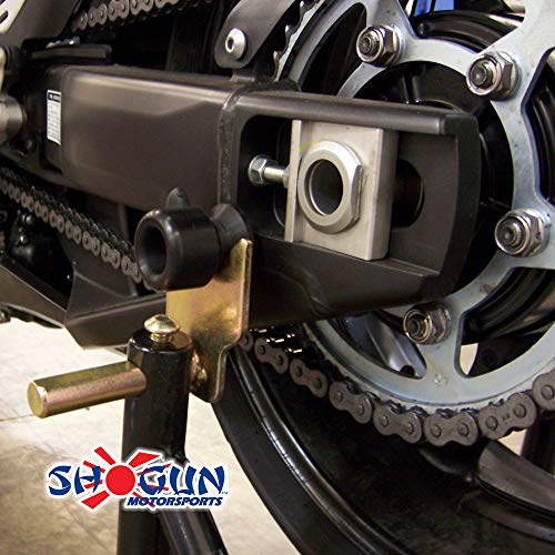 Shogun USA Made Yam 6mm YZF-R3 R3 2015-2026 MT-03 2020-2026 YZF-R6S 2006-2009 YZF-R6 R6 1999-2016 FZ1 2006-2015 YZF-R1 1998-2014 Most Aprilia Swingarm Spools - Sliders - Black - 701-0609