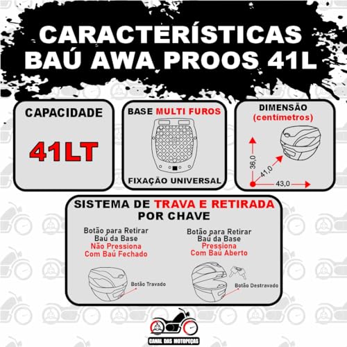 Bauleto AWA Proos 41 Liter Black
