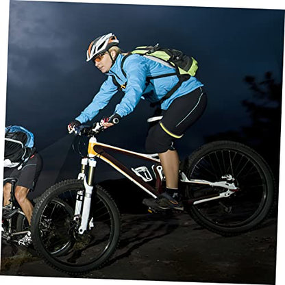 Happyyami Bike Reflector Clip Bike Trousers Clips Daily Use Riding Decor Night Riding Trousers Band Alarming Bike