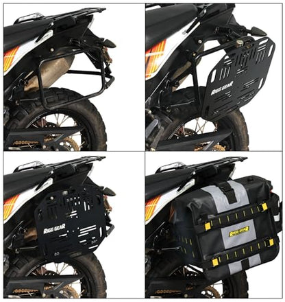 Nelson Rigg Quick Release Saddlebag Plates - ROUND BAR