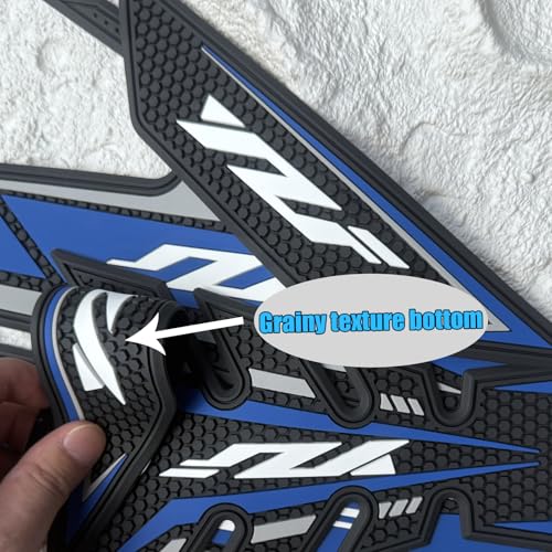 For YZF R25 R3 YZF R3 YZF R25 YZFR25 YZFR3 2025 motorcycle side tank pads tank pads knee pads protectors decals traction pads yzf r3 r25 2019-2025 motorcycle accessories (blue)