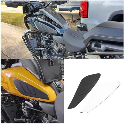Motorcycle Tank Knee Pad for Pan America 1250 RA1250 1250 Special RA1250S 2021-2024 Rubber Fuel Tank Protector Side Panels Anti-Slip Traction Pad Grip Decal Stickers