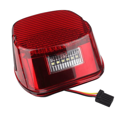 Eagle Lights 8900TL5-R-ST Red Flashing Strobe LED Tail Brake Light Kit Compatible With Harley Davidson Low Rider ST Motorcycles - color: Red Strobing