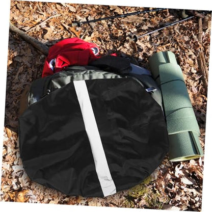 Reflective Hiking Backpack Cover with Elastic Band Rain Protection for Outdoor Adventures Lightweight and Portable Enhanced Night Visibility for Camping and Biking Fits Backpacks