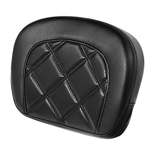 Detachable Sissy Bar Backrest Pad Fits For Harley 1997-2023 Touring Road King Tri Glide Street Glide Road Glide Electra Glide 2018-2023 Softail Slim FLSL Low Rider FXLR - color: Style F# 5