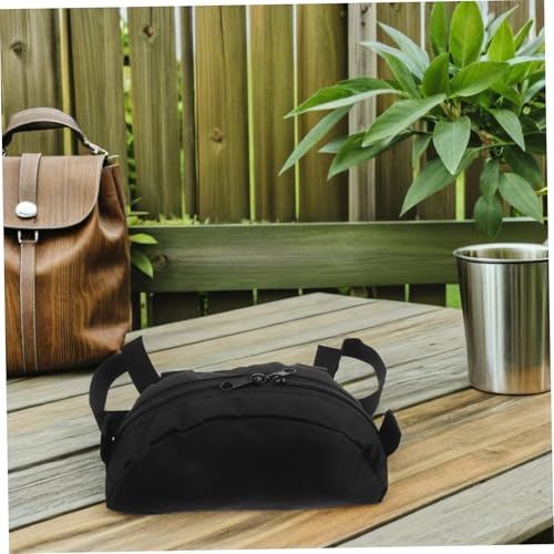 Cabilock Motorcycle Saddlebags and Bike Pannier Bag Set, Black Sturdy Rear Rack Storage, Water-resistant Cycling Luggage for Commuter and Off-road Cyclists