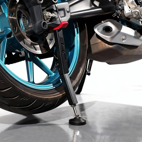 Motorcycle Wheel Lift Stand Trail Stand Front and Rear Easy and Portable for Most Motorcycle Wheels - color: Red