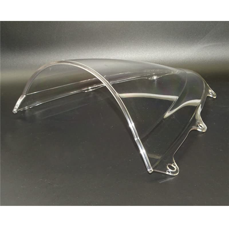 Windscreen Windshield Wind Deflector Shield Screen Visor Glass For Suzuki GSXR600 GSXR750 GSX-R 600 750 K11 2011 2012 2013 2014 2015 2016 2017 2018 2019 2020 2021 (Clear) - color: Clear