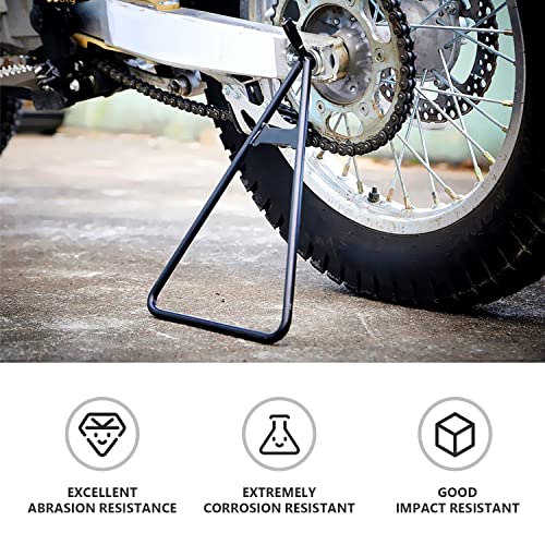 AnXin Dirt Bike Triangle Stand Motorcycle Stand Kickstand Universal for 80-500cc Supermoto Motocross Enduro Pit Bike - Black - size: triangle stand