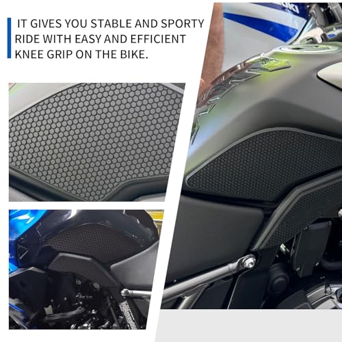 Motorcycle Side Center Non-slip Fuel Tank pad Traction Pad Gas Knee Grip Protective Decal Gas Knee Grip Traction Pad fit for SU&ZU&KI GSX-8R GSX-8S GSX8R GSX8S 2023-2025
