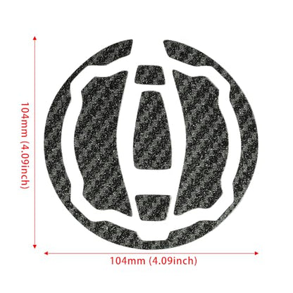 Motorcycle Carbon Tank Pad Protector Sticker Fuel Gas Oil Cap Decal, Anti-Scratch Oil Gas Tank Pad (X300/ Z900/Z650/Z400 650/400) - color: X300/ Z900/Z650/Z400 650/400