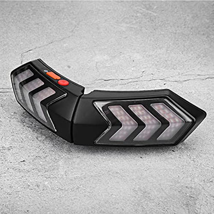 Keenso Helmet Light,Universal Sensing Turn Smart Tail Light for Motorcycles Helmets