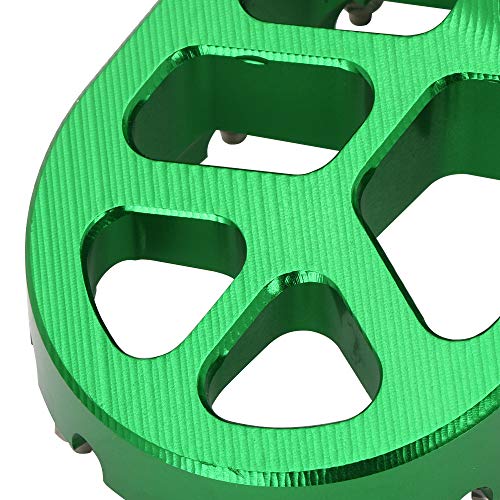 AnXin Foot Pegs Footpegs Footrests Foot Pedals Rests CNC MX for KLX300 KLX300R KLX300SM 97-07 20-24 KLX250 06-20 KLX250S 09-14 KLX250R 94-96 KLX650 93-96 Dirt Bike Green - color: green, size: KLX250 KLX250R/S/SF KLX300/R/SM KLX650